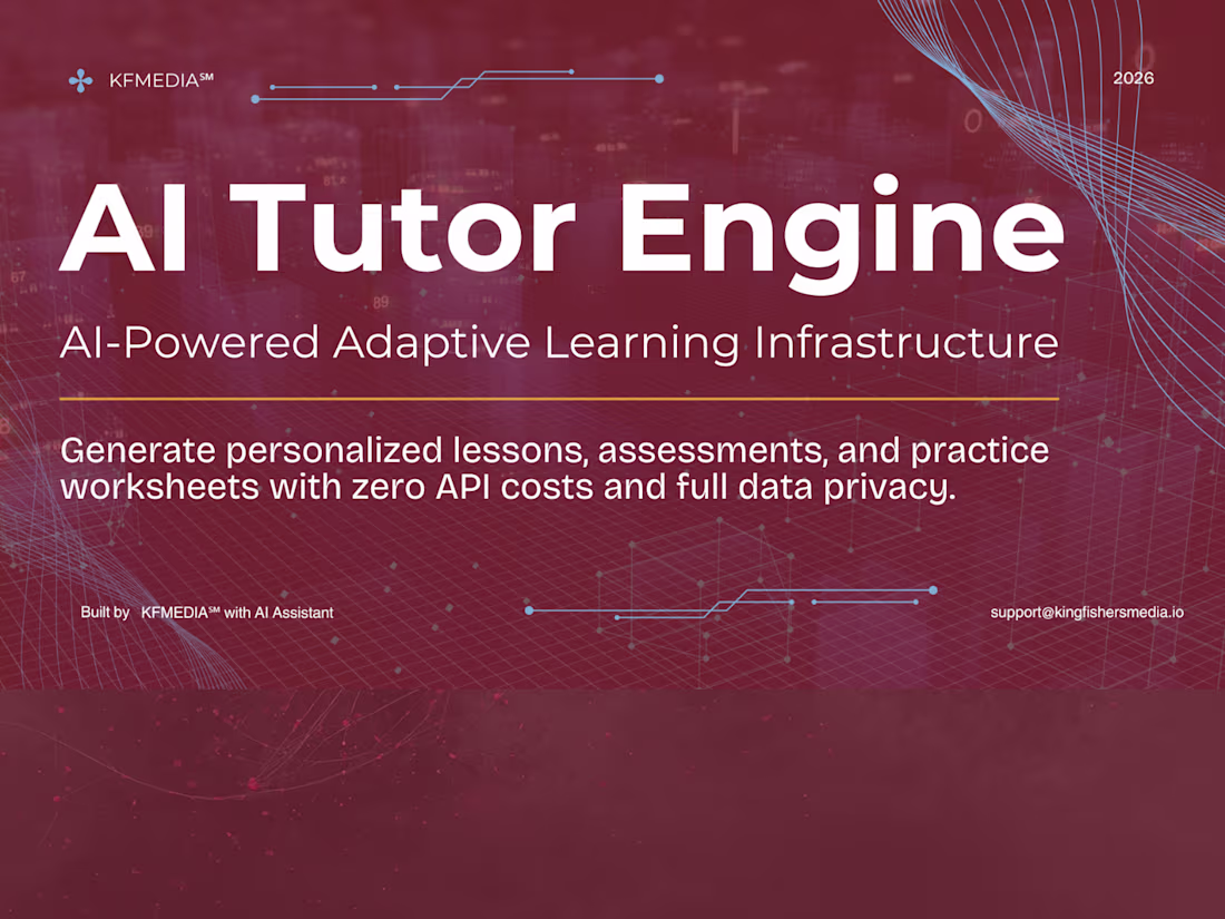 Cover image for Custom AI Tutor