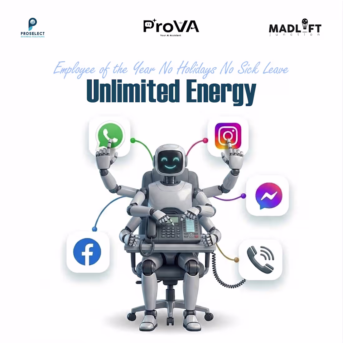 Cover image for ProVA — AI Chatbot & Call Agent