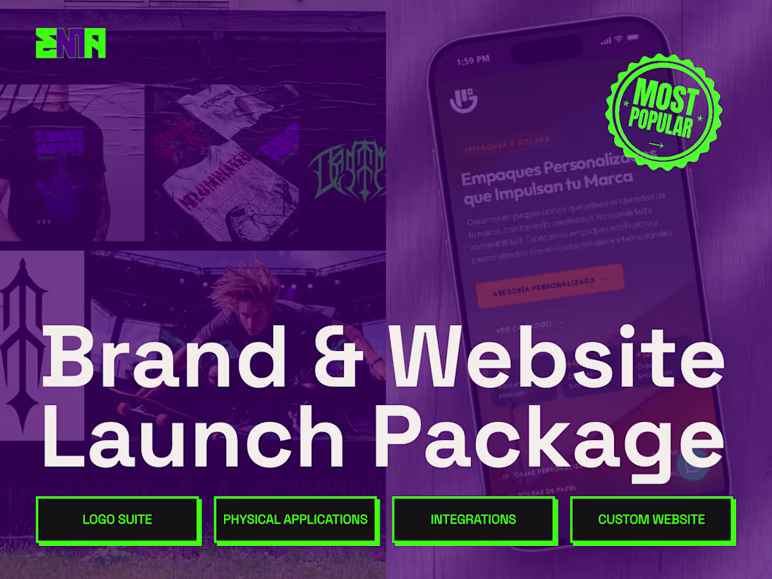 Cover image for Brand & Website Launch Package