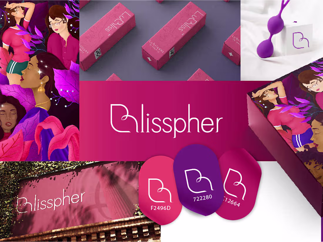 Cover image for BLISSPHER LOGO AND PACKAGING :: Behance