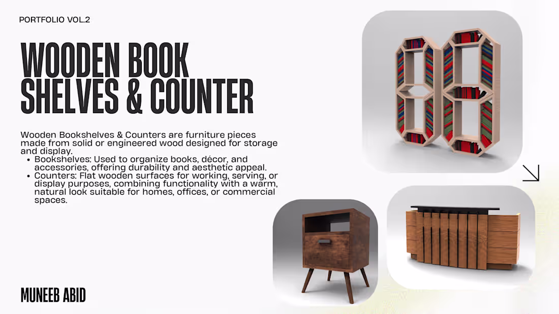 Cover image for Wooden Shelves & Counter