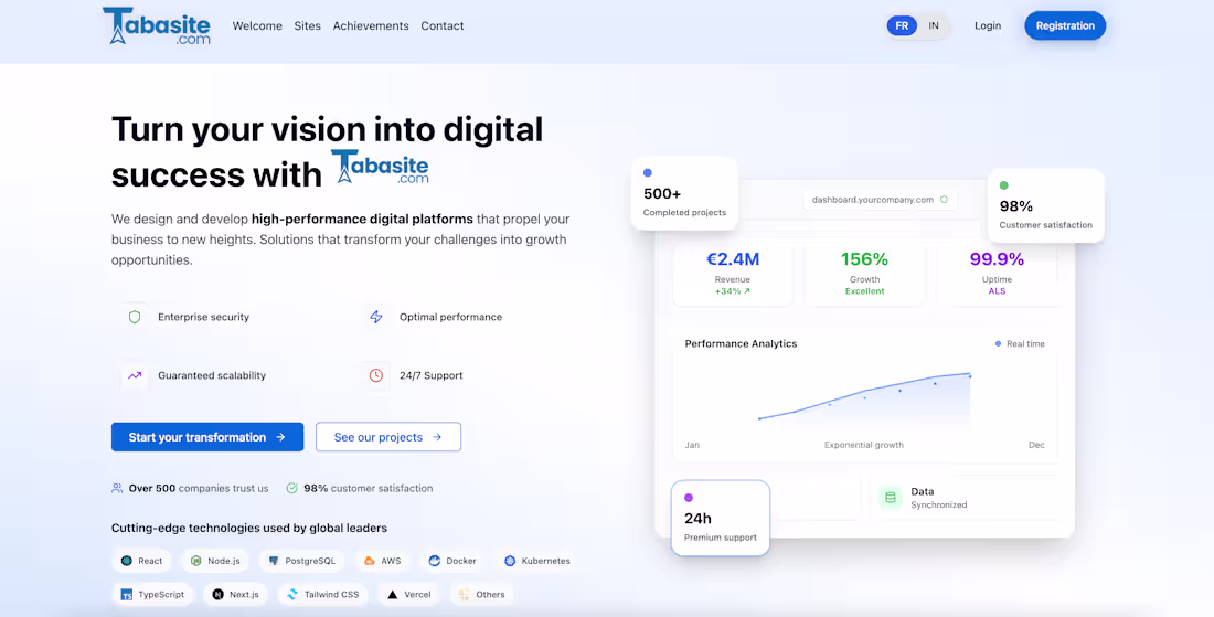 Cover image for Tabasite – Guided Website & Platform Builder. Tabasite is a ...