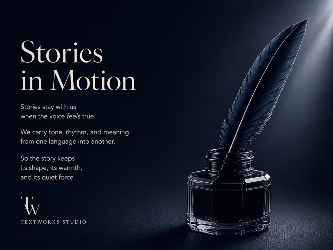 Cover image for Stories in Motion