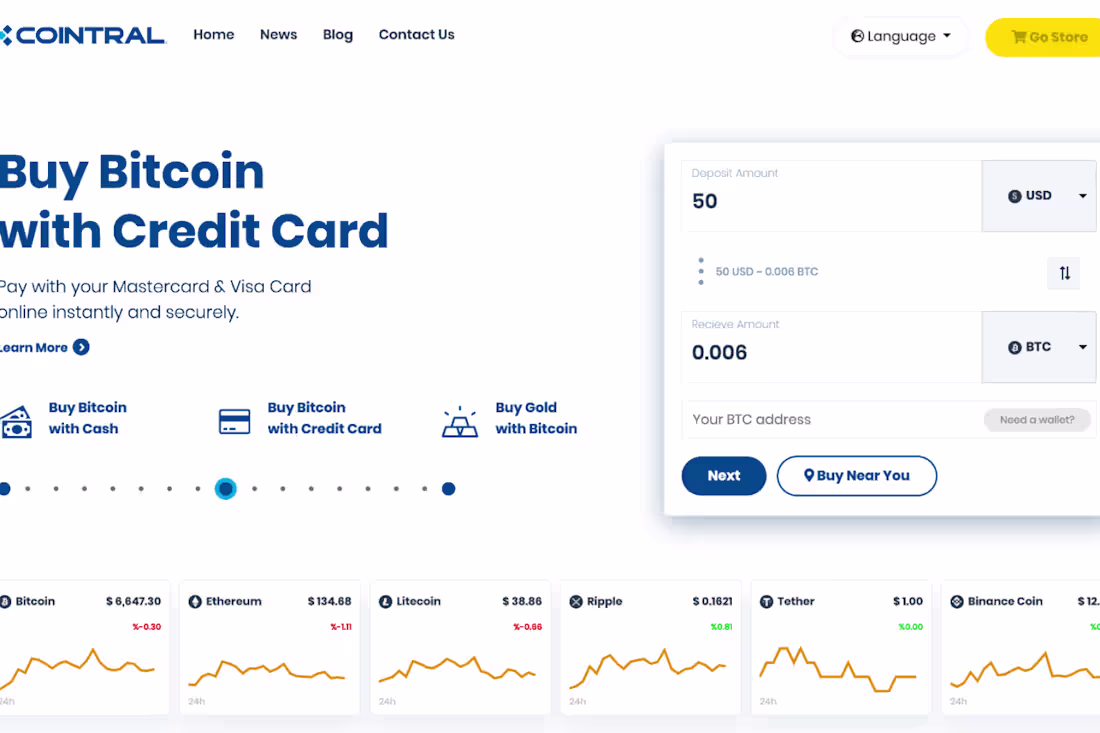 Cover image for Cointral.com