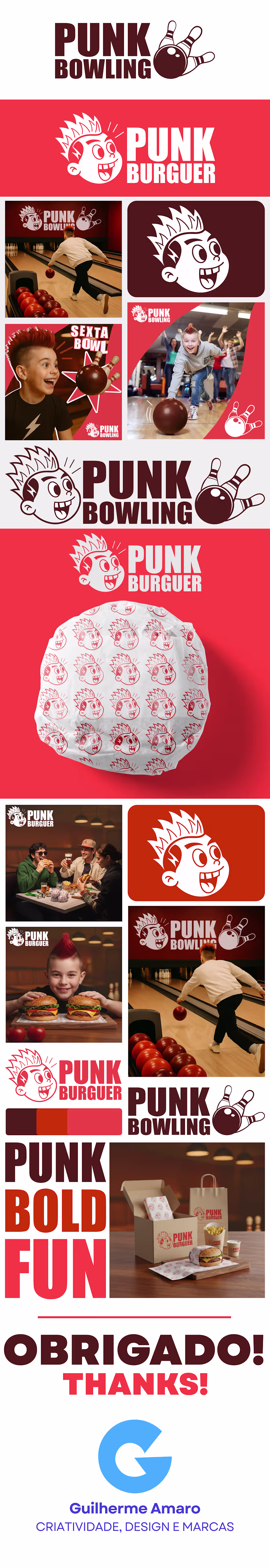 Cover image for Punk Bowling & Burguer — Brand Identity
