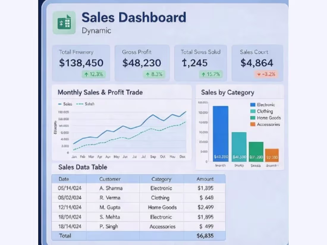 Cover image for This is a Sales Dashboard