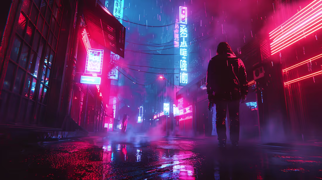 Cover image for Cyberpunk Neon Alley Game