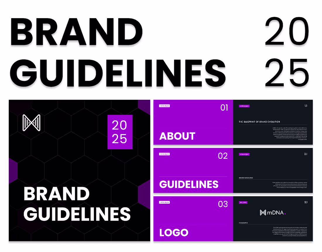Cover image for mDNA Brand Guidelines