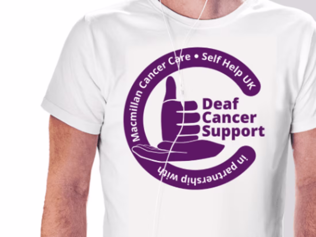 Cover image for Deaf Cancer Support
Self Help UK & Macmillan Cancer Care