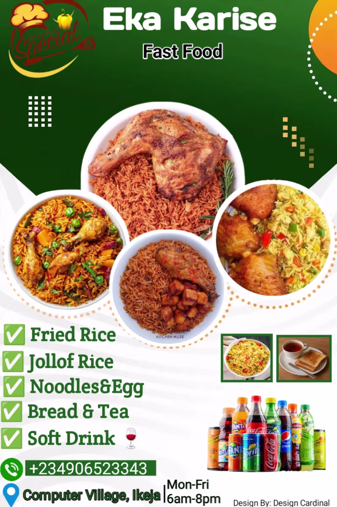 Cover image for Client: Eka Karise Fast Food,