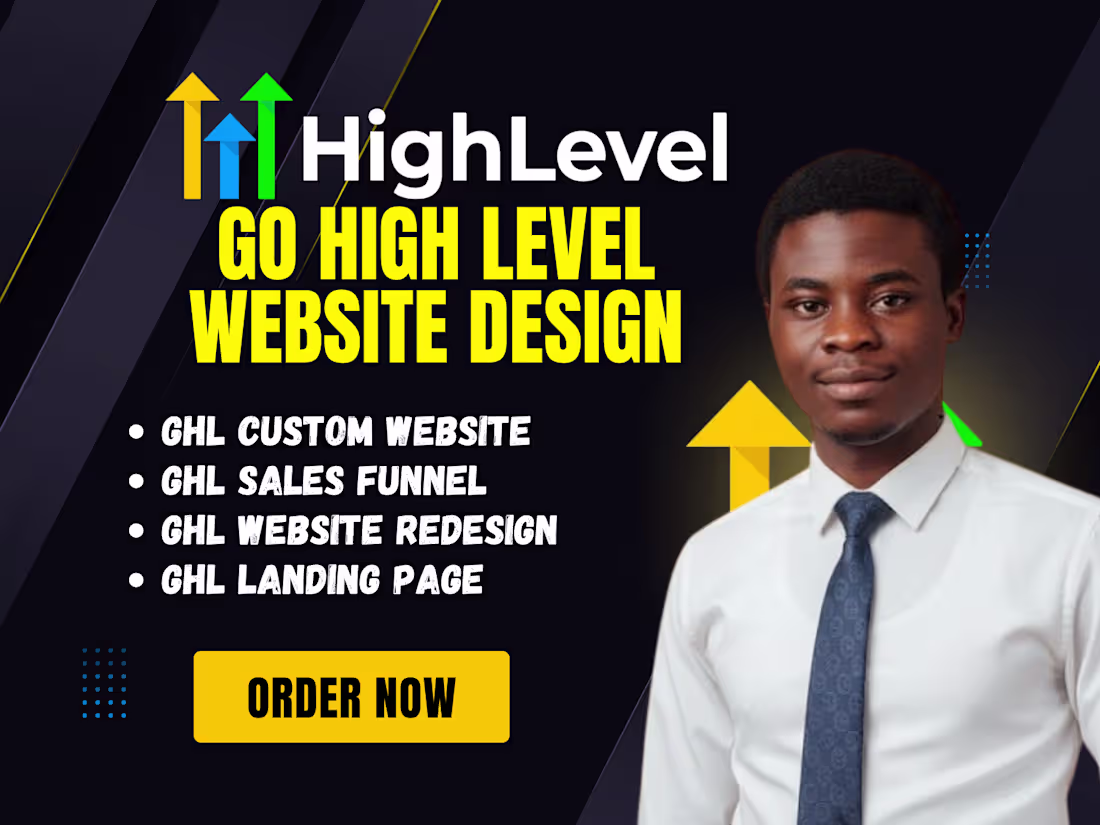Cover image for GoHighLevel Website Design, Custom Sites & Landing Pages
