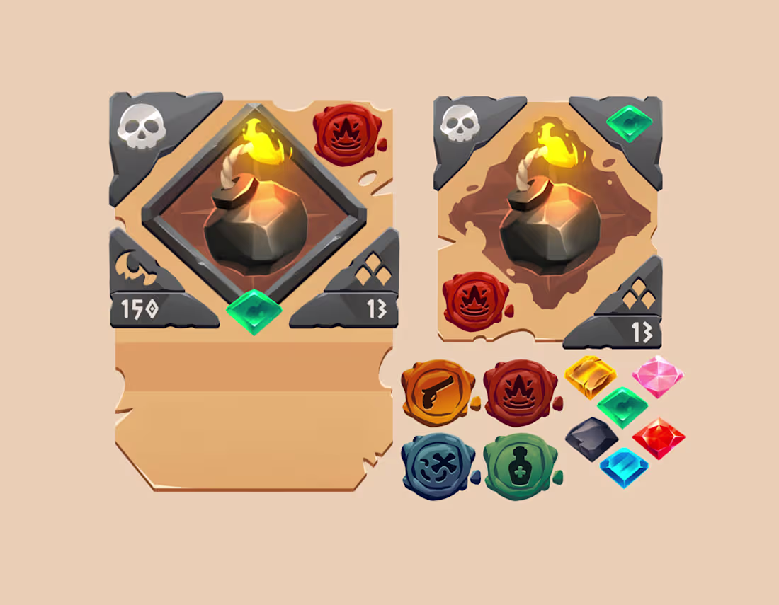 Cover image for Pirate Game - Cards Design