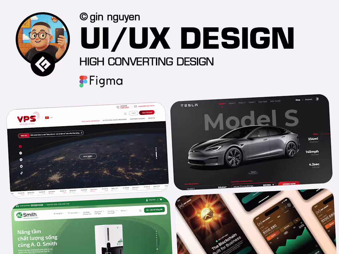 Cover image for Start-up/SAAS | UI/UX Design - High-converting Results