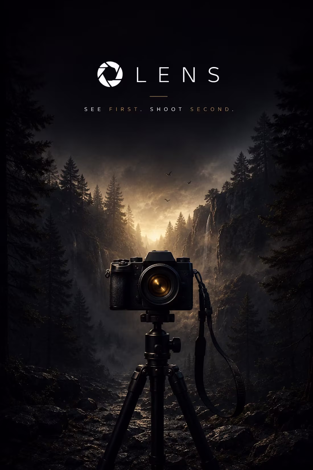 Cover image for LENS: The Art of Visual