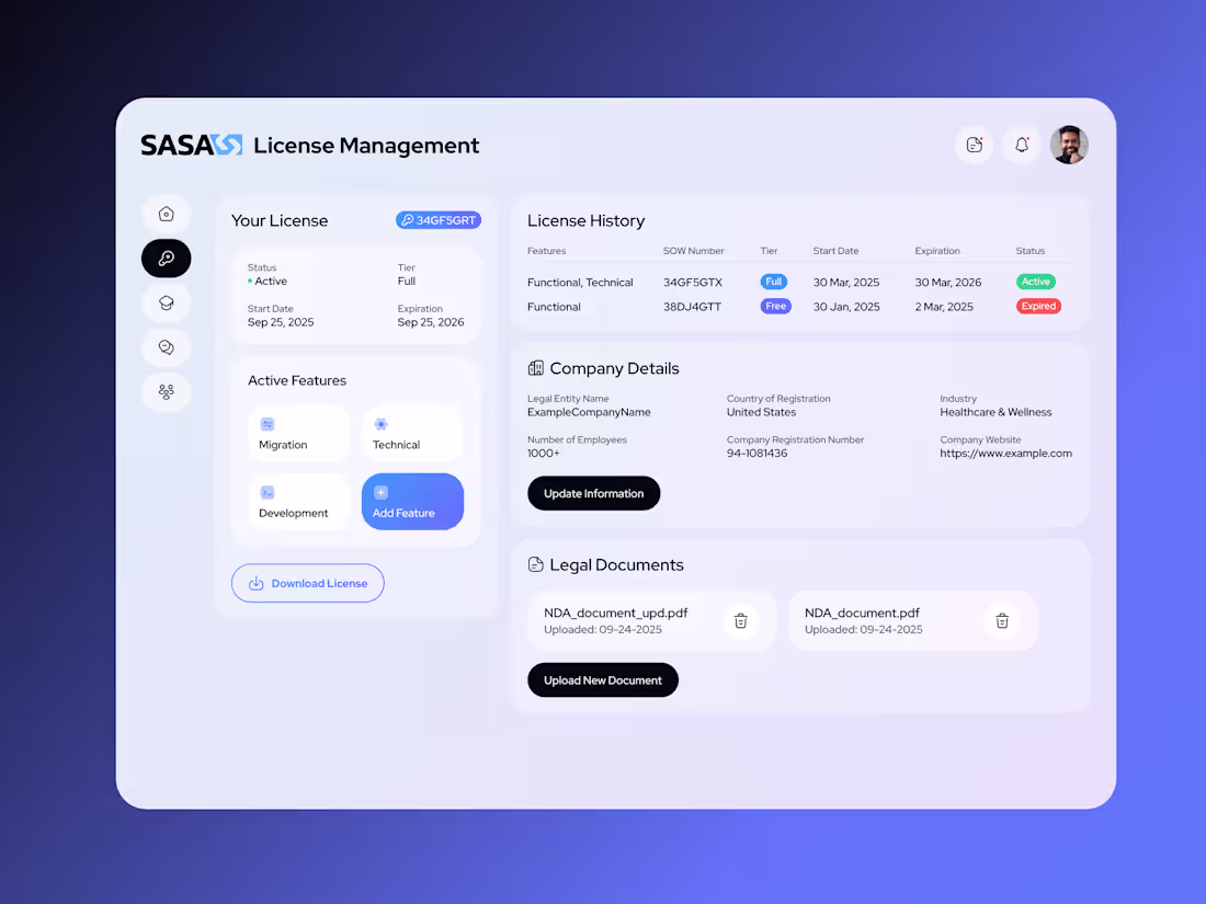 Cover image for B2B Customer Portal — UX/UI & Workflow Design