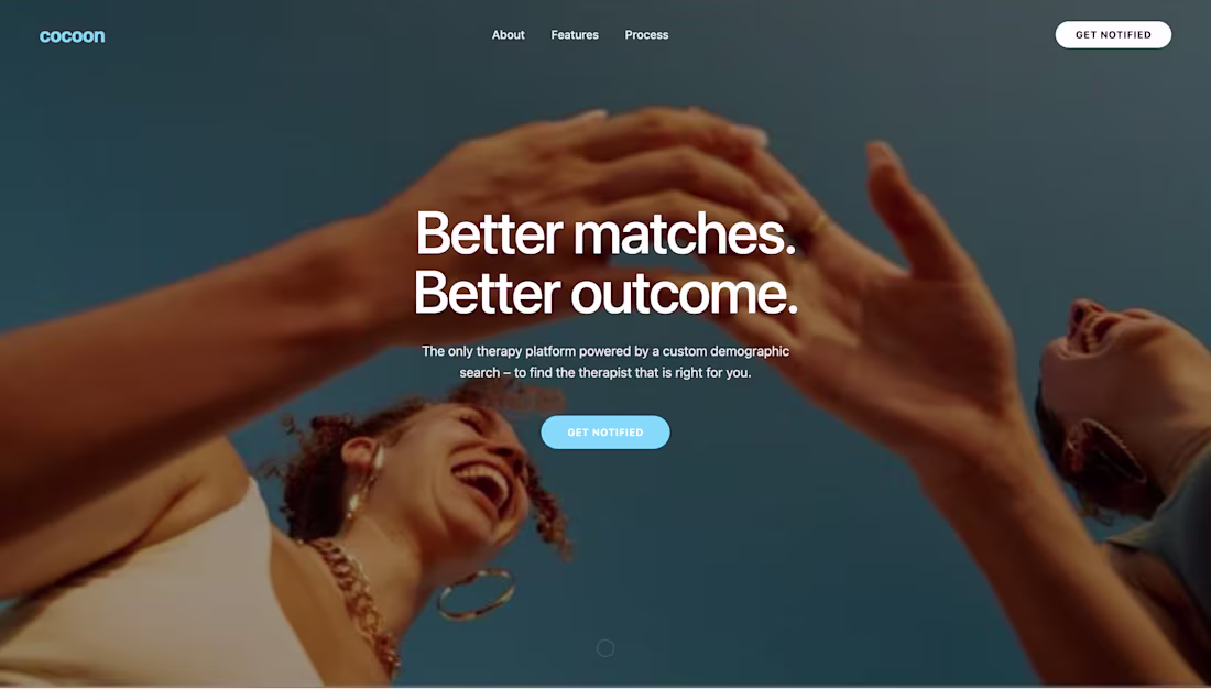 Cover image for Cocoon Therapy App UI/UX Design
