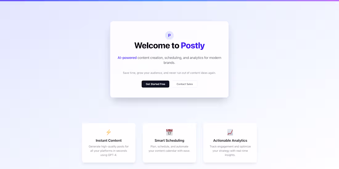 Cover image for Postly