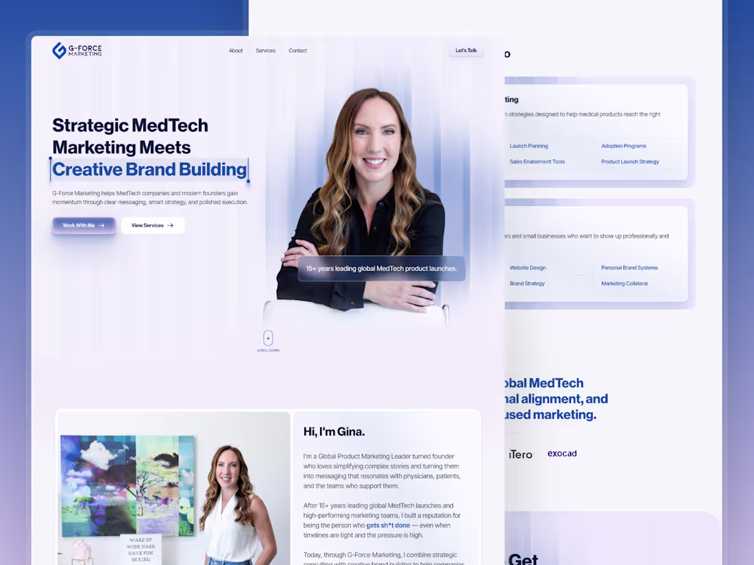 Cover image for Strategic Marketing Agency Website Design
