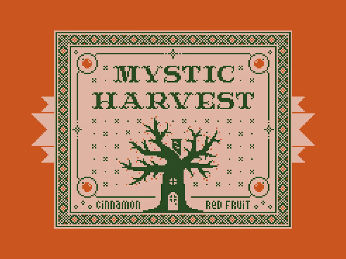 Cover image for Mystic Harvest | Coffee Label