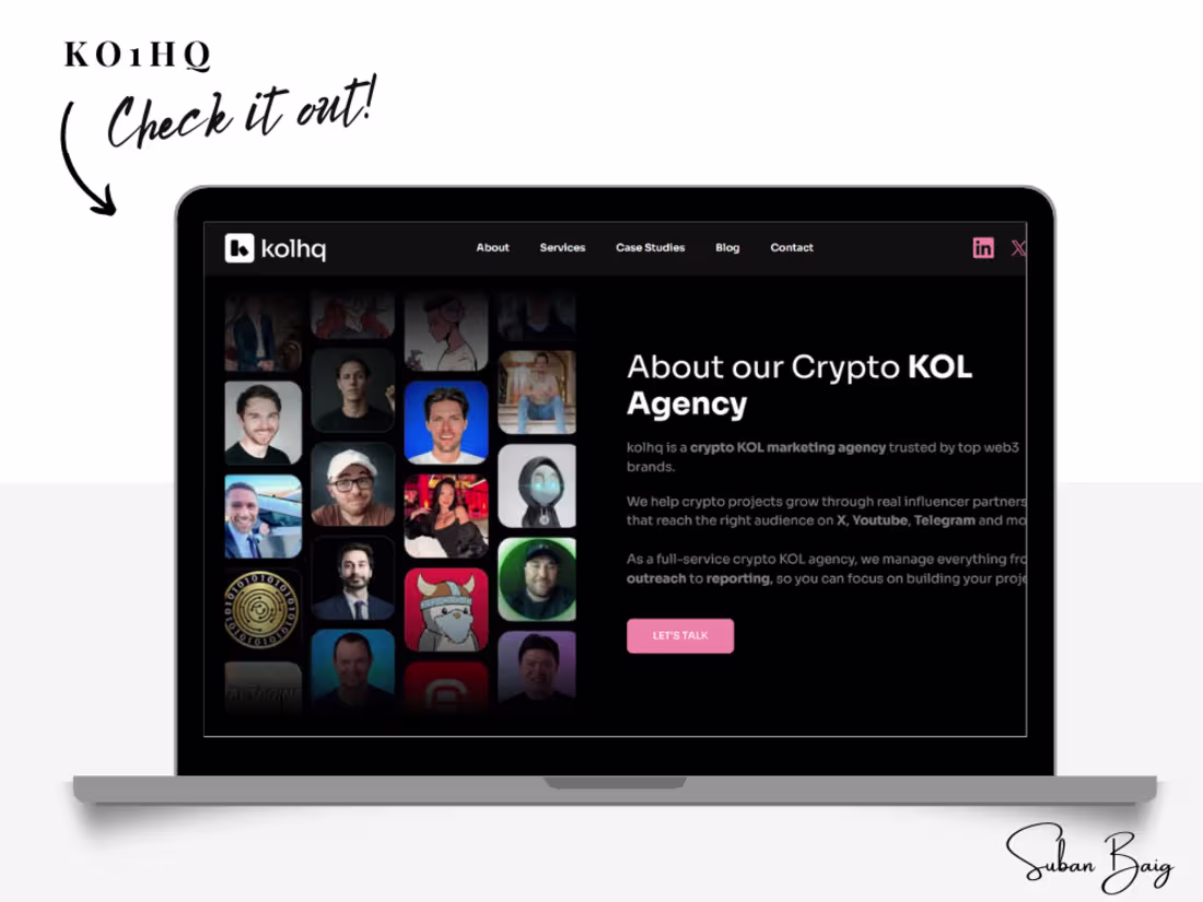 Cover image for Showcasing my recent work, KO1HQ website. It’s designed with...