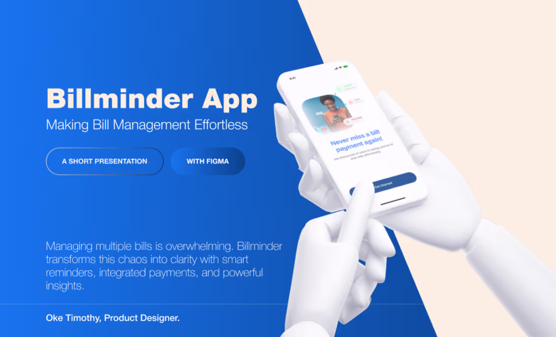 Cover image for Bill Management & Reminder App :: Behance