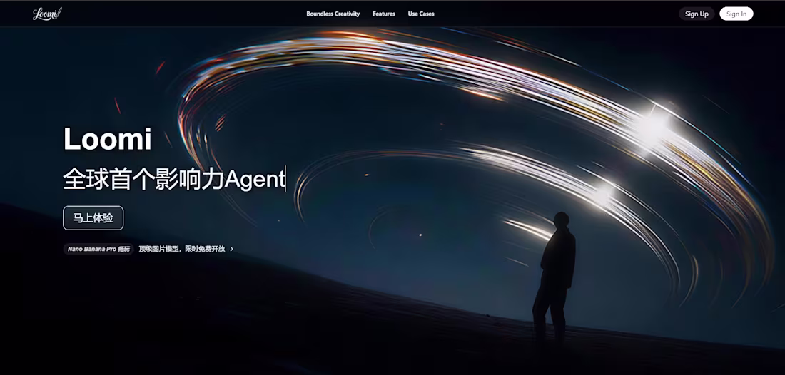 Cover image for Loomi.live (http://Loomi.live) is an AI