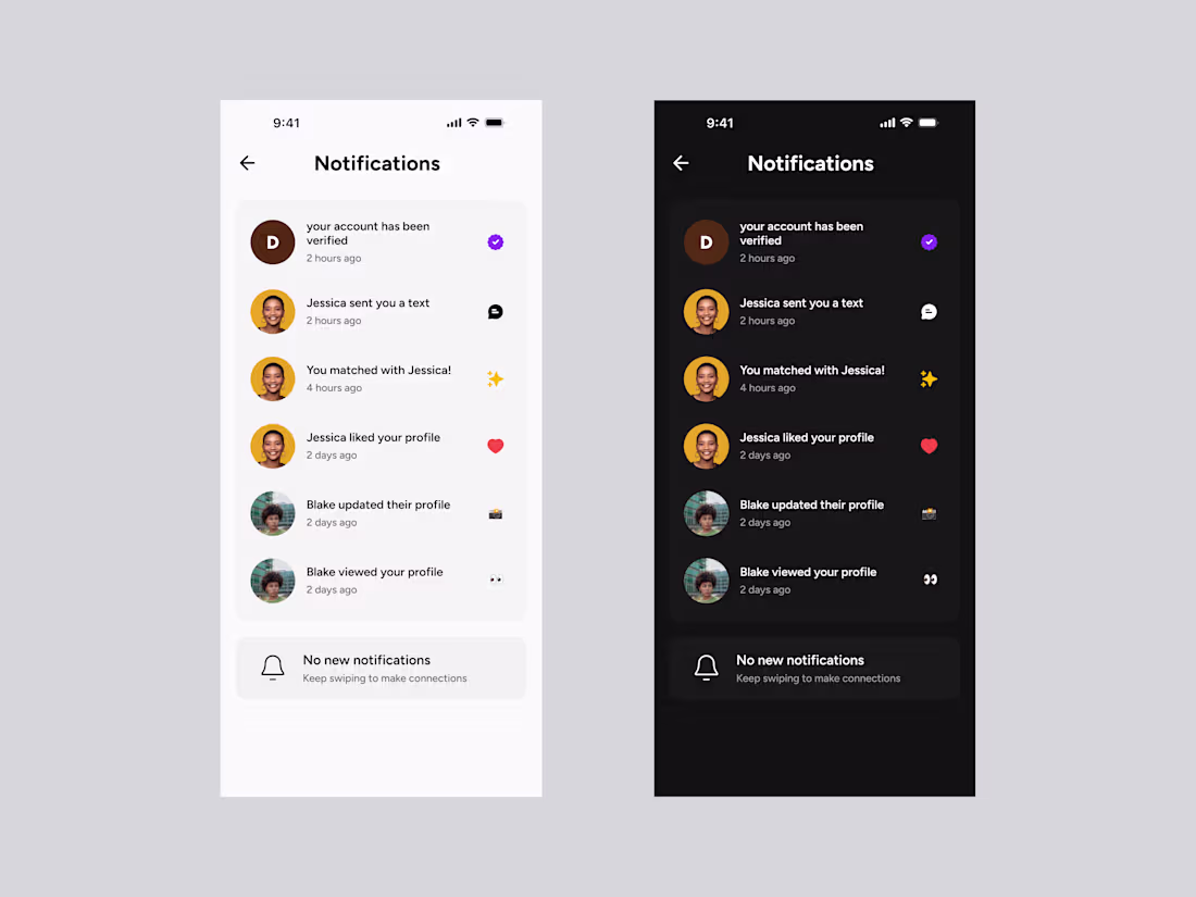 Cover image for notification panel