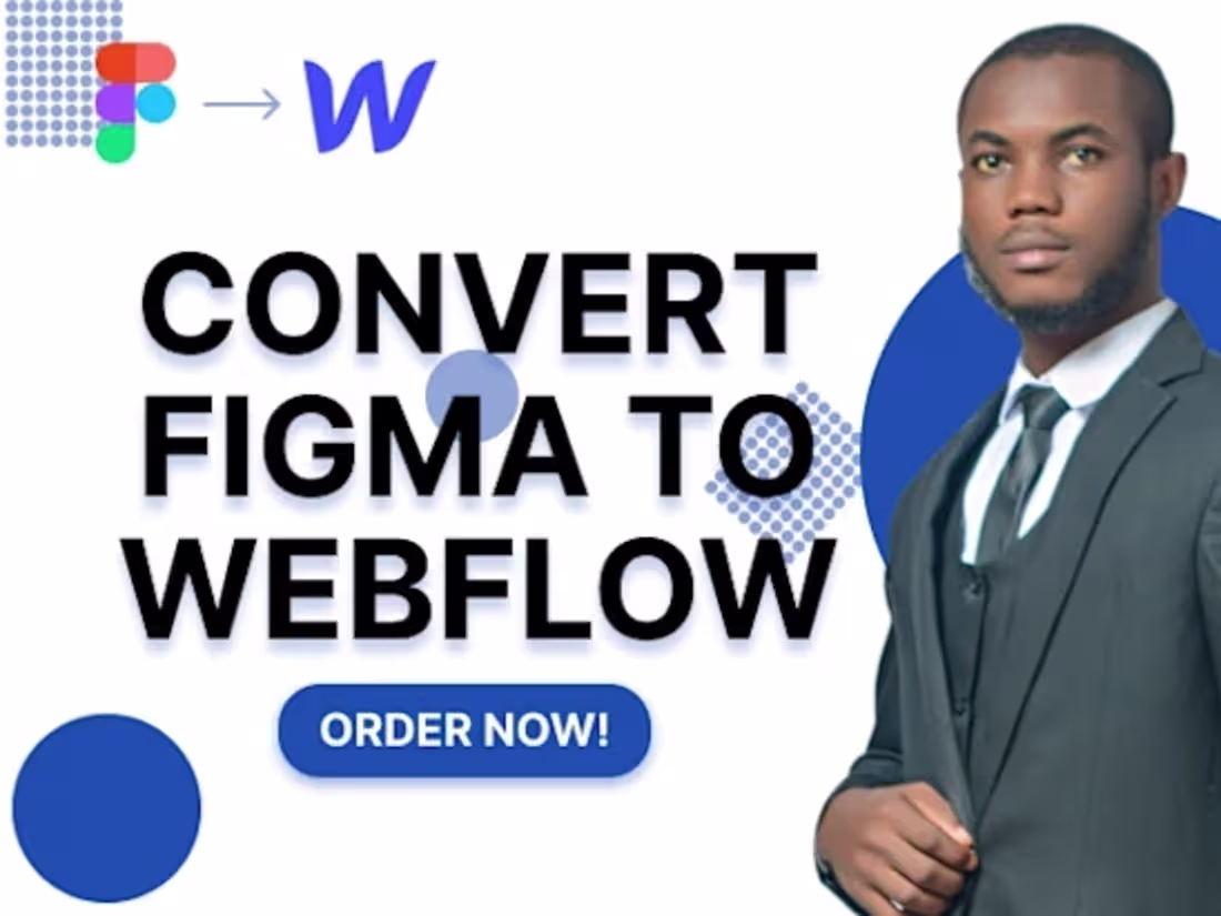 Cover image for Pixel perfect figma to webflow website development