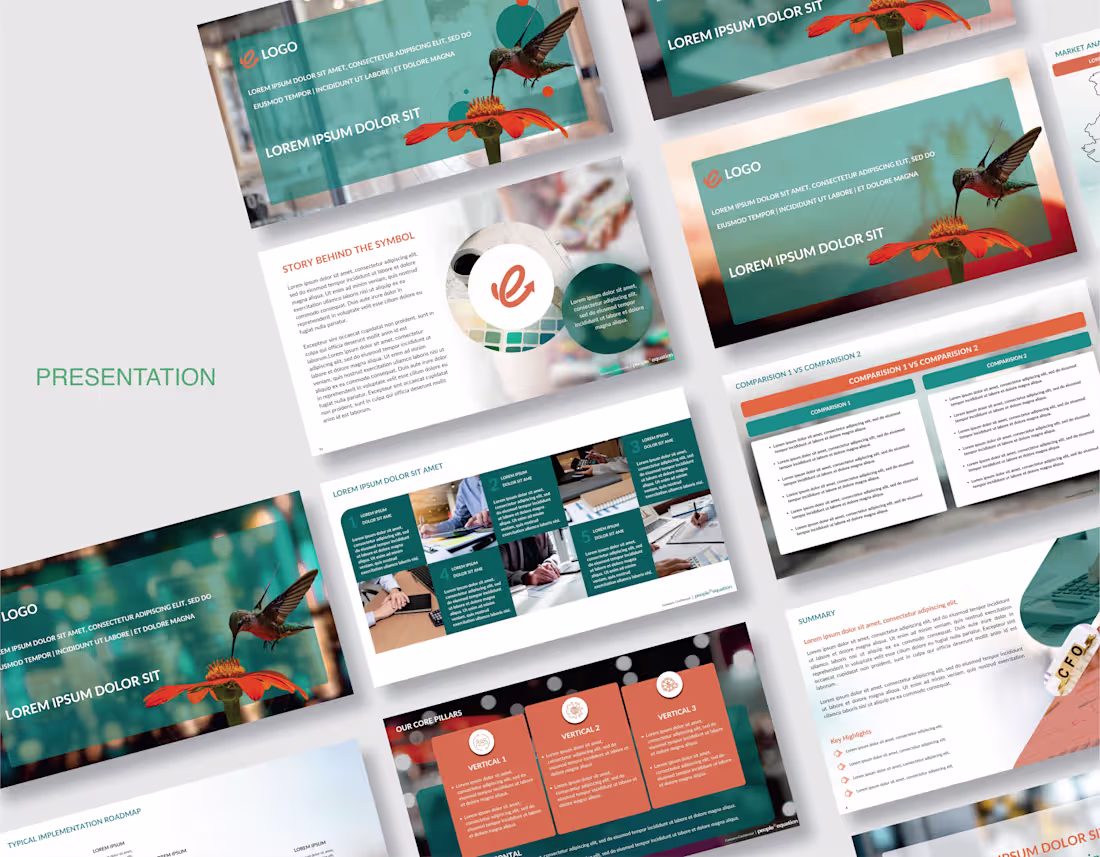 Cover image for Text heavy PPT / presentation / pitch dexxk