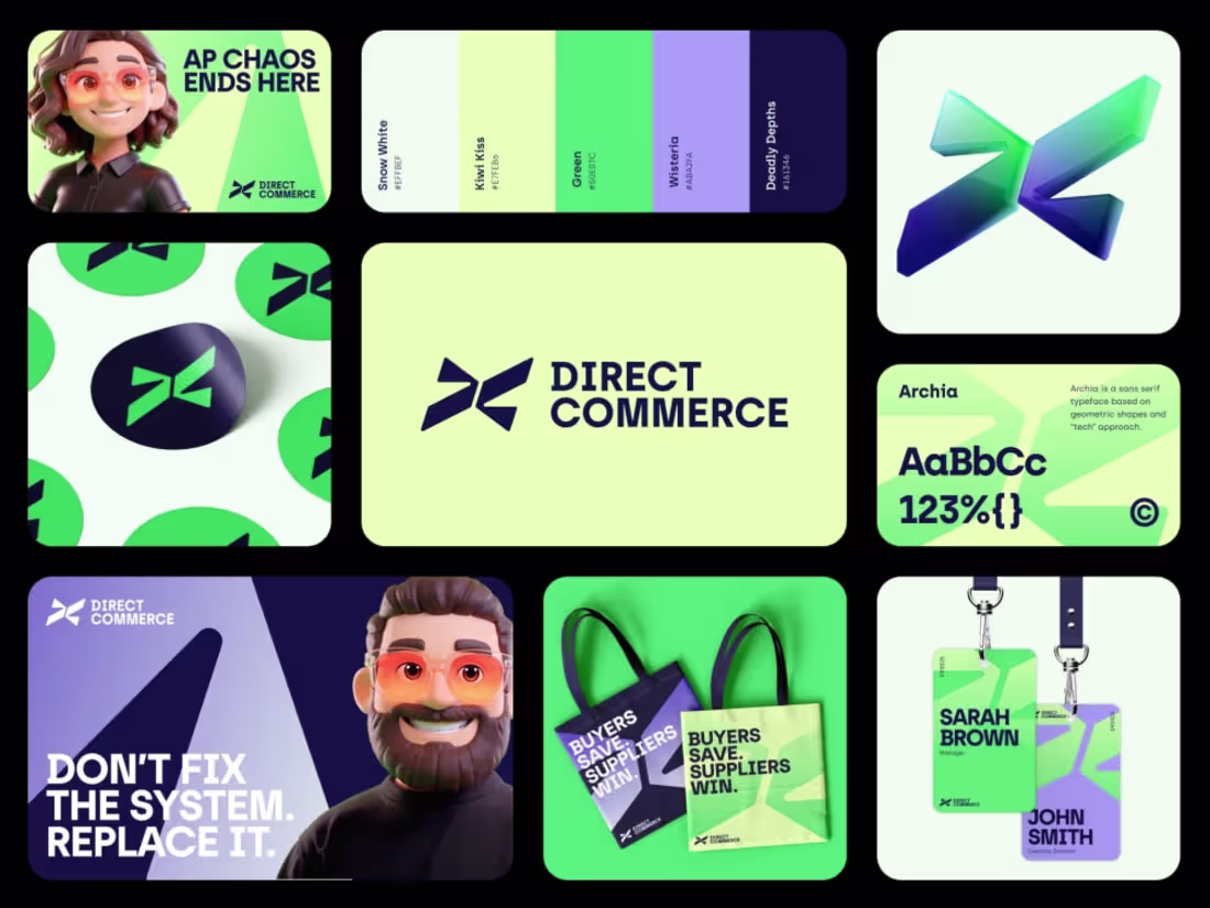 Cover image for Logo & Brand Identity Design Pack - SaaS | B2B | Tech | Startup