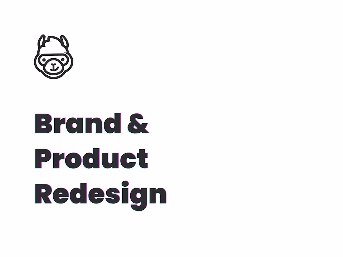 Cover image for Brand & Product Redesign