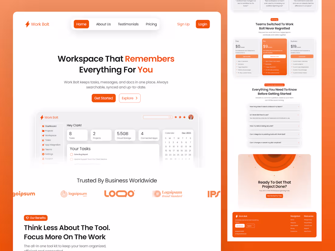 Cover image for Create a High-Converting Minimal SaaS Landing Page