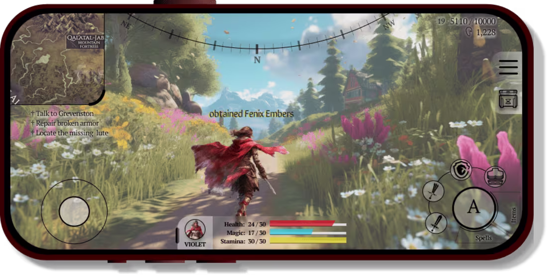 Cover image for UX Design for Mobile Action RPG