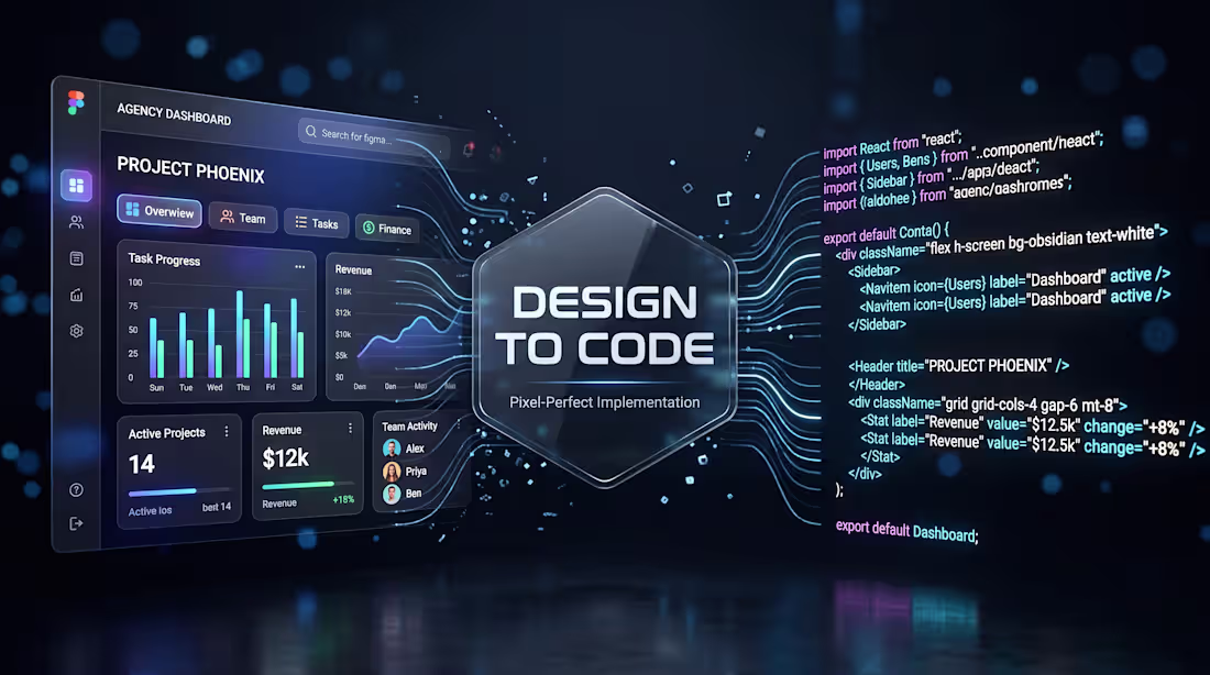 Cover image for Pixel-Perfect Design to Functional Code Conversion