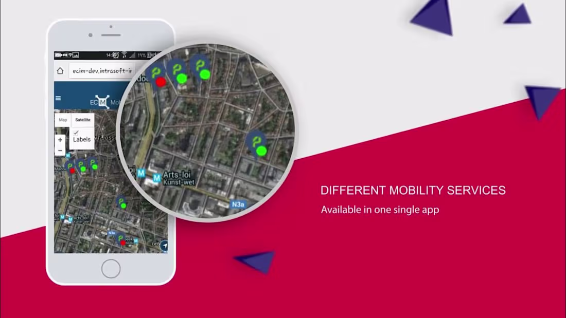 Cover image for ECIM (Mobility Service) - Motion Graphic