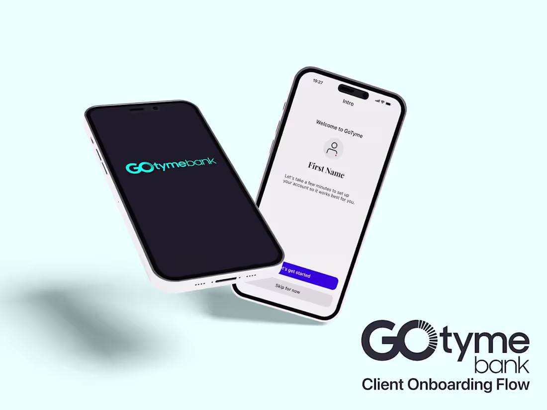 Cover image for GoTyme Client Onboarding Flow Case Study