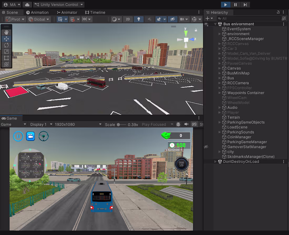 Cover image for Rapid Bus Parking Simulator