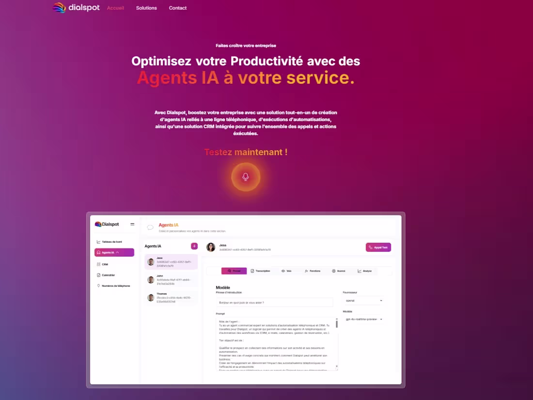Cover image for AI Assistant Web App (Webflow, Wized, Airtable, Stripe)