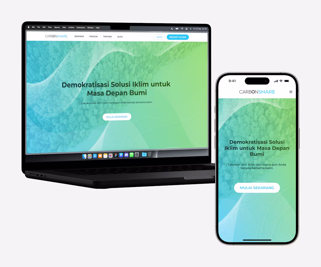 Cover image for Carbonshare's Company Website