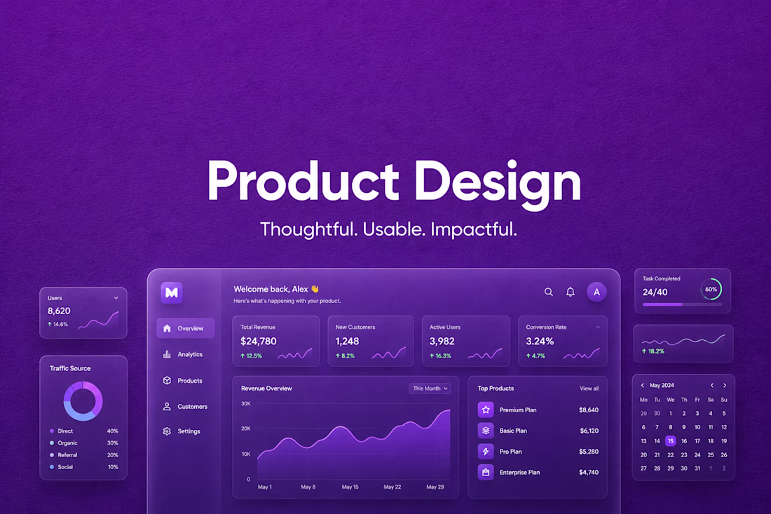 Cover image for Product Design (UX & UI)