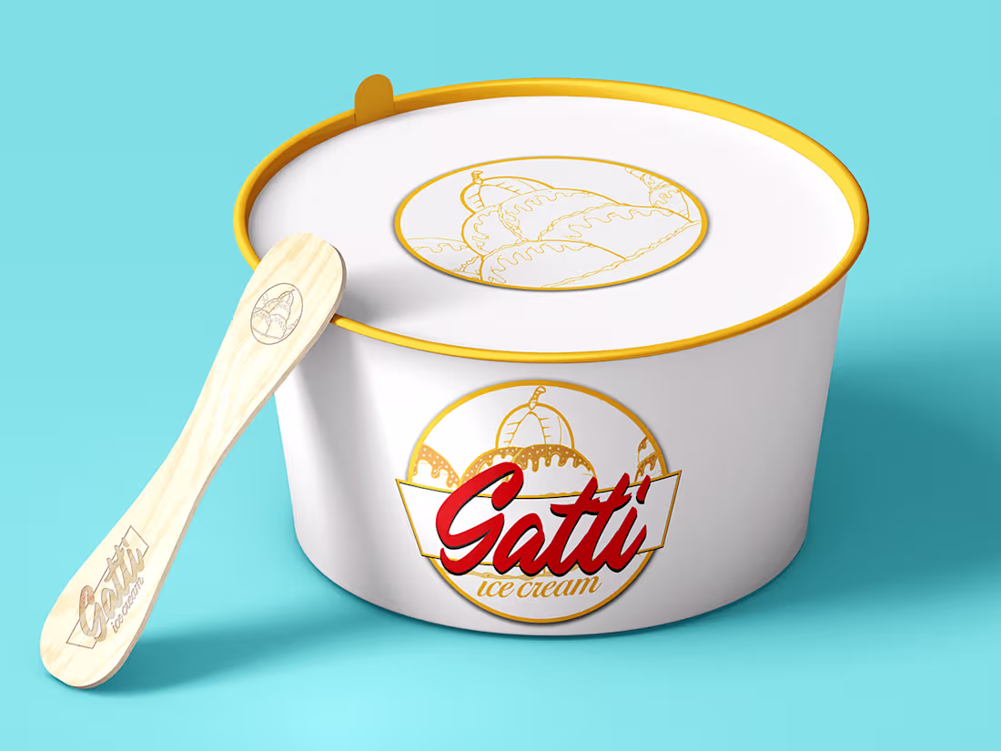 Cover image for Gatti Ice-Cream Rebranding Project