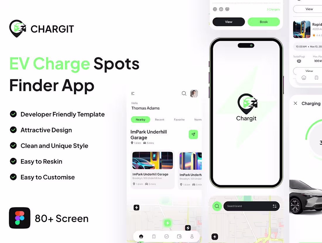 Cover image for ChargIt UI Kit