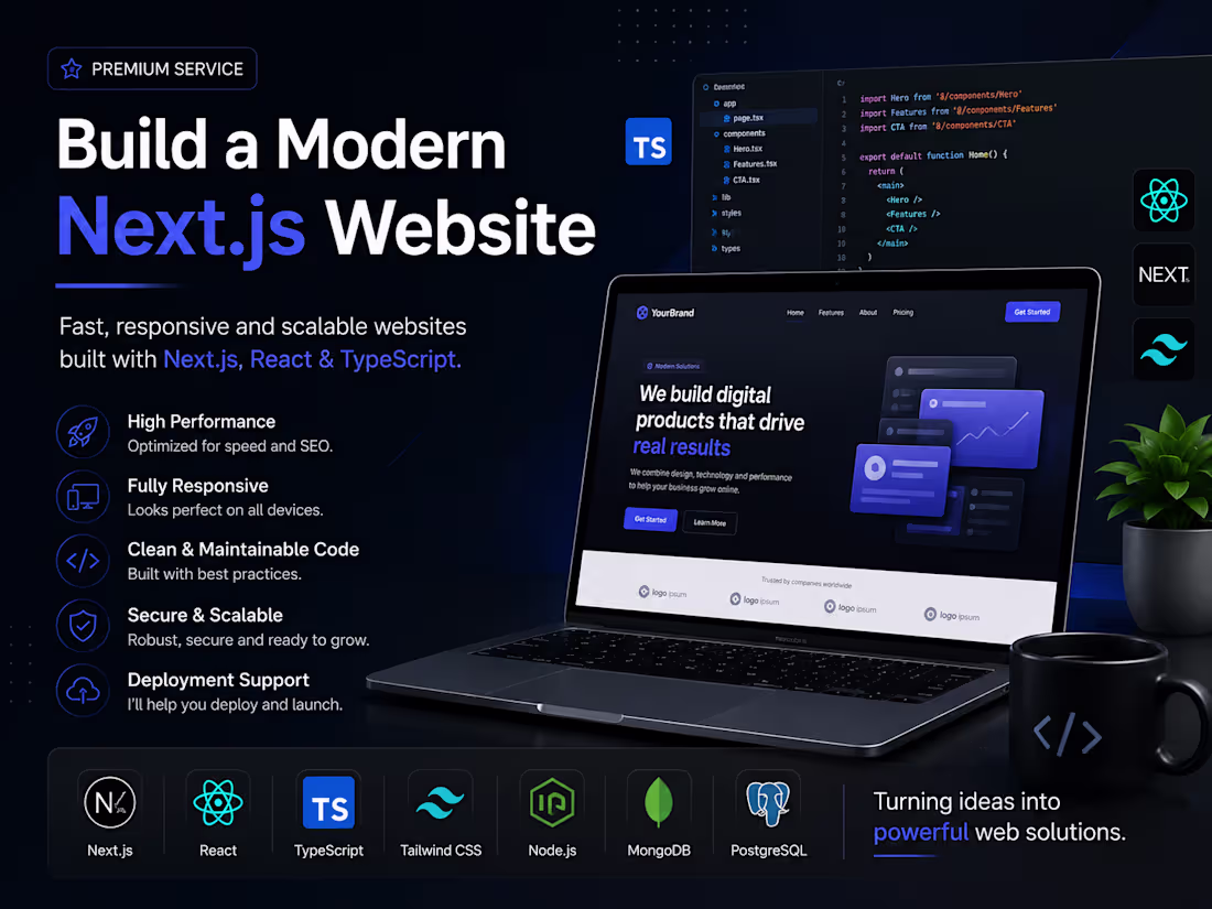 Cover image for Build a Modern Website