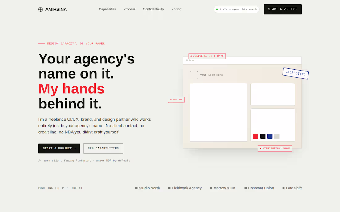 Cover image for Framer Website design 