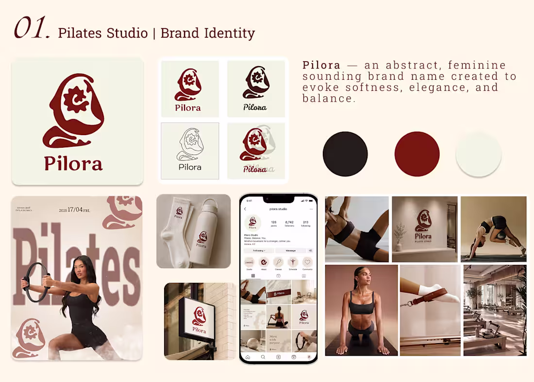 Cover image for Branding pilates studio