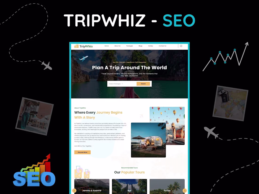 Cover image for Trip Whiz  | SEO Services