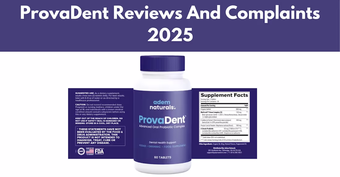 Cover image for ProvaDent [I've Tested] TRUTH EXPOSED!