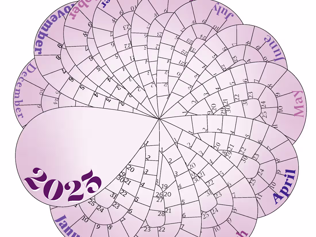 Cover image for Flower Calendar