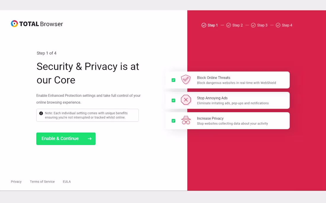 Cover image for Total Security Browser