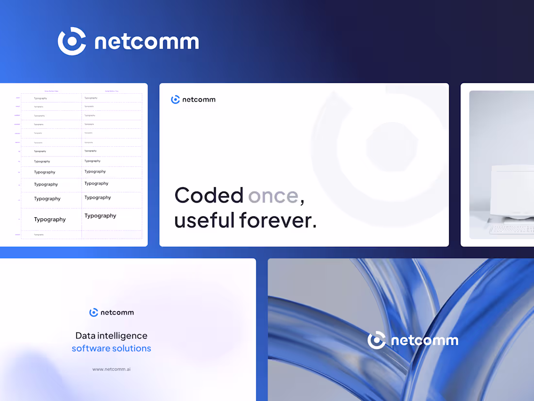 Cover image for Netcomm Brand Identity